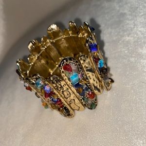 Gold Statement Bracelet